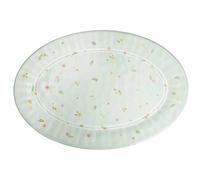 BRANDANI Vassoio Ovale Polline Melamina 50x35,5cm Verde
