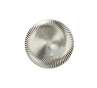 BRANDANI - Set 4 Sottopiatto Vortice Champagne Tavola Natalizia 33 cm 51036