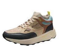 BRANDBLACK Sneakers Alte Beige Colorblock Aura Da Uomo Con Lacci #421BB 10 NWB
