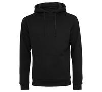 Branded Blanks Merchcode Felpa con Cappuccio da Uomo, vestibilità Normale, XS, Nero, XS