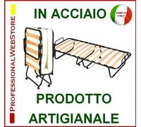 BRANDINA CON MATERASSO BRANDINE LETTINO PIEGHEVOLE CON RUOTE ROTELLE EMERGENZA