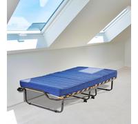 BRANDINA LETTO TRASFORMABILE PIEGHEVOLE PER OSPITI RETE E MATERASSO ORTOPEDICI