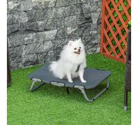 Brandina per Cani e Gatti Pieghevole 59x46x15 cm in Tessuto Grigio
