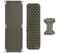 Brandina pieghevole Mil-Tec US Style con materasso Badger Outdoor e cuscino - set