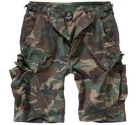 Brandint BDU Pantaloncini Combat Escursionismo Cotone Ripstop Woodland Camo
