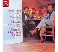 BRANDIS QUARTETT BERLIN - SCHUBERT - STREICHQUARTETT ES-DUR QUARTETTSATZ C-MOLL / HAYDN - STREICHQUARETT NR.82 - BRANDIS QUARTETT BERLIN - EMI HIS MASTER'S VOICE - VINYL