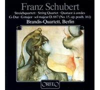 Brandis-Quartett String Quartet No. 15 D887 (Brandis Quartet) (CD) Album