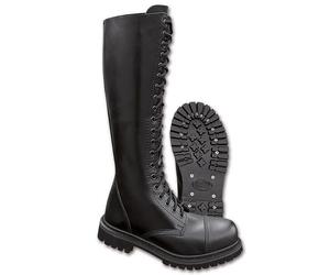 Brandit 20 Eyelet Stivali, nero, Taglia 47