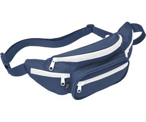 Brandit 8028, borsa alla moda male Blu/Bianco