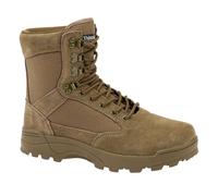 Brandit 9 Eyelet Tactical Boots, Stivali Militari Uomo, Oliva, 45 EU