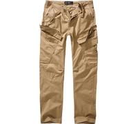 Brandit Adven Slim Fit Pantaloni, Cammello, Taglia S