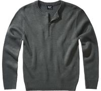 Brandit Armee Pullover, nero-grigio, taglia S per maschi