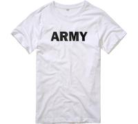 Brandit Army Maglietta, bianco, taglia 5XL per maschi