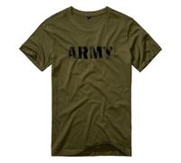 Brandit Army T-Shirt, Uomo, Olive, S