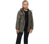 Brandit Bambini Bw Giacca Mantella Eskimo Pelliccia Sintetica 2 IN 1