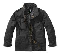 Brandit Bambini M-65 Standard Giacca Da Campo Parka Militare Cappotto Nero