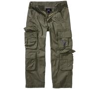 Brandit Bambini Pure Pantaloni Perdere Peso Posizione Cotone Trekking Oliva