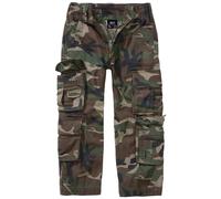 Brandit Bambini Pure Pantaloni Perdere Peso Posizione Cotone Woodland Camo
