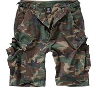 Brandit BDU, cargoshorts 6XL male Woodland