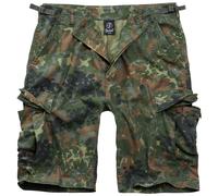 Brandit BDU Pantaloncini Pesca Uomo Cotone Airsoft Lavoro Urbano Flecktarn Camo