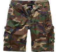 Brandit BDU Ripstop, pantaloncini cargo per bambini 122/128 male Woodland