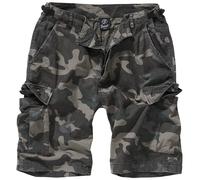 Brandit Pantaloncini cargo BDU Ripstop Uomo Darkcamo 6XL