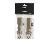 Brandit Belt And Molle Loop Carabiner - Belt And Molle Loop Carabiner, Confezione da 2 Unisex Adulto