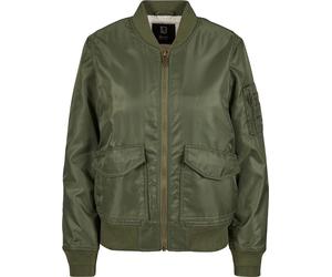 Brandit Bomber Sherpa da donna 33118 M Verde