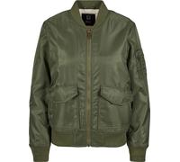 Brandit Bomber Sherpa da donna 33118 XS Verde
