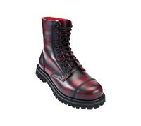 Brandit Rub-Off Phantom 10, stivali 7 US male Nero/Rosso Scuro