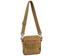 Brandit Borsa City Tracolla MOLLE Army Modular Nero Oliva Camel Leggera
