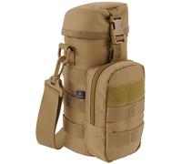 Brandit Bottle Holder II Borsa per Borraccia Molle S 1 L 1 Tasca Nera/Oliv/Camel