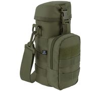 Brandit Bottle Holder II Borsa per Borraccia Molle S 1 L 1 Tasca Nera/Oliv/Camel