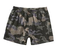 Brandit Boxershorts Cotone Uomo Biancheria Intima Americano Esercito Dark Camo