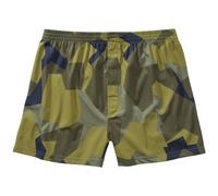 Brandit Boxershorts Uomo Biancheria Intima Pantalone Combattere Swedish M90 Camo