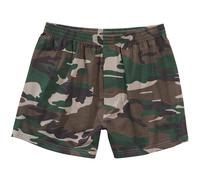 Brandit Boxershorts Uomo Combattere Morbido Cotone Pantaloncini Woodland Camo