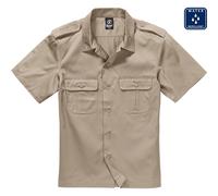 Brandit Breve Maniche US Shirt Camicia Corta Military Esterno Uomo Pioggia S-7XL