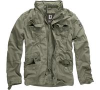 Brandit Britannia Campo Giacca Calda Escursionismo Cappotto Vintage Uomo Cotone