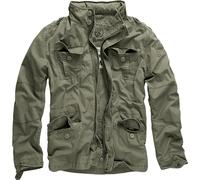 Brandit Britannia Giacca Jacke Used-Look In Pelle Artificiale Applique
