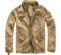 Brandit Britannia Giacca Jacke Used-Look In Pelle Artificiale Applique