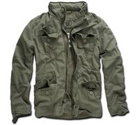 Brandit Britannia Vintage Giacca M65 da Uomo Intermedia Army Feldjacke