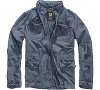 Brandit Britannia Marine Cadet Field Jacket Uomo Militare Cappotto Parka Navy In