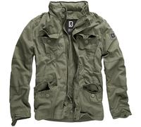 Brandit Britannia Vintage Giacca M65 da Uomo Intermedia Army Feldjacke