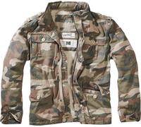 Brandit Giacca di mezza stagione 'Britannia' beige scuro / mocca / antracite / cachi Uomo Brandit XL