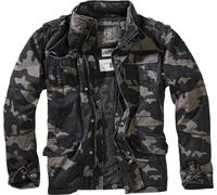 Brandit Britannia Winter Giacca, Mimetismo Scuro, Taglia S