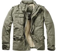 Brandit Britannia Winter Giacca, Verde, Taglia M