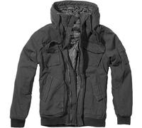 Brandit Bronx Jacket Uomo Polizia Caldo Cappotto Con Cappuccio Protezione Parka
