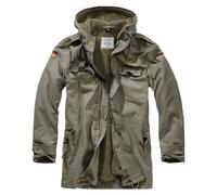 Brandit BW Parka Flag Giacca, verde, taglia S