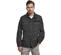 Brandit Bw Blusa da Campo Camicia Colletto Resistente Oberarn & Tasche Sul Petto