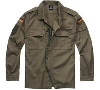 Brandit BW Bundeswehr Feldbluse Militärjacke Uomo Camicia Giacca da Campo